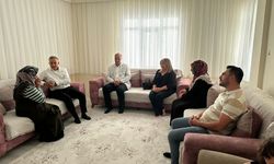 Tahtasız’dan Uzunca’nın  ailesine başsağlığı ziyareti