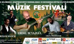 Çampınar Köyü Müzik Festivali’ne hazırlanıyor