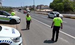 Samsun yolunda trafik yoğunluğu