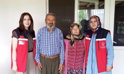 Şehit aileleri ve gazilere bayramda anlamlı ziyaret