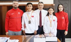 Balkan şampiyonlarından Demirkıran’a ziyaret