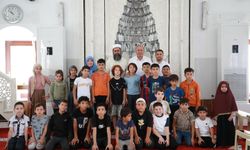 Başkan Arslan’dan Kur’an kursu öğrencilerine ziyaret