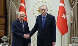 Cumhurbaşkanı Erdoğan Devlet Bahçeli'yi kabul etti