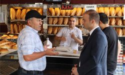 Yeni kaymakamdan  esnafa sürpriz ziyaret