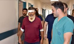 Aslanın saldırması sonucu  yaralanan kişi taburcu edildi