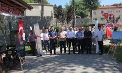 Oğuzlar'da 15 Temmuz  resim sergisi açıldı