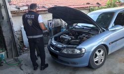 Çorum'da şasi numarası  değiştirilmiş araç ele geçirildi!