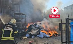 Çorum'da korku dolu anlar