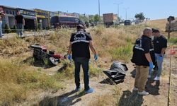 Devrilen motosikletin sürücüsü öldü