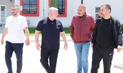 Başkan Aşgın Çorum FK tesislerinde incelemelerde bulundu