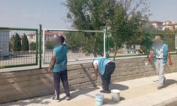 Yükümlüler 4 okulu  baştan aşağı yeniledi