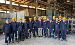 Milletvekili Ahlatcı’dan  OSB’ye destek ziyareti