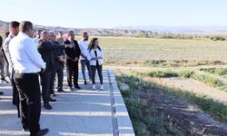 Dodurga’daki Tıbbi Aromatik  Bitki Tesisi incelendi