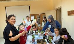Özel bireylerin “Evimiz  Çiçekleniyor” etkinliği