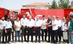 Alacalı üreticilere % 70 hibeli  yem karma makinesi dağıtıldı