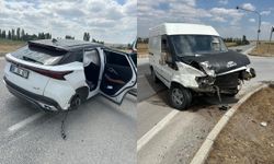 Çorum’da panelvan araç ile cip çarpıştı: 1 yaralı