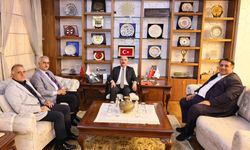 AK Parti heyetinden  Vali Çalgan’a ziyaret