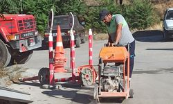 Sungurlu Küçük Sanayi  Sitesi’nde doğalgaz kazısı