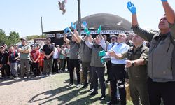 Çorum'da 300 keklik doğaya bırakıldı