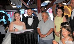 Gülbeyaz & Laçin çifti hayatlarını birleştirdi