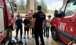 İtfaiye gezisi gençleri etkiledi