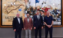 Aşgın ve Öztürk, Erzurum’da Vali Mustafa Çiftçi ile buluştu