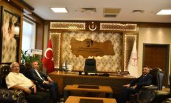 Tahtasız, yeni Başhekim'i ziyaret etti, sağlıktaki sorunları iletti