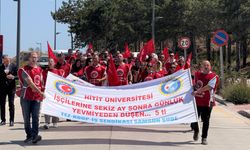 Hitit'te eylem var: "İşçilere düşen günlük yevmiye rakamı sadece 5 tl!"
