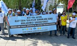 “Kapı kulu değil emekçiyiz”