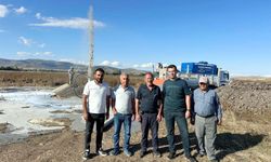 Eskice ve Pancarlık  köyleri suya kavuştu
