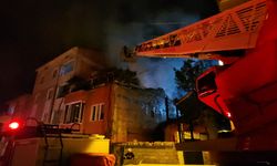 Çorum’da çıkan yangında karı-koca dumandan etkilendi