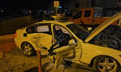 Çorum’da iki otomobil çarpıştı: 4 yaralı