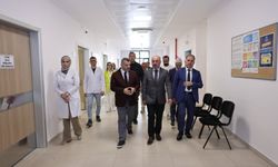 Vali Çalgan’dan sağlık  tesislerine ziyaret
