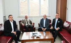 Vali Çalgan ve Başkan Aşgın’dan  Uzay Gayrimenkul’e ziyaret