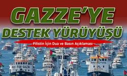 Gazze’ye destek yürüyüşü