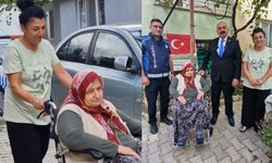 İsbir’den engelli vatandaşa akülü  tekerlekli sandalye desteği