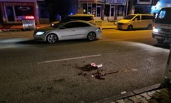 Hava almak için dışarıya çıktı silahlı saldırıya uğradı