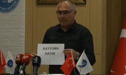 CHP'den Meclis'te sessiz çığlık “Kayyuma Hayır”