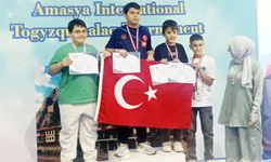 Çorumlu sporcular Amasya'da namağlup şampiyon