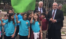 Kocatepe İlkokulu’nda “her çocuk bir fidan” etkinliği