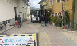 Doğalgaz çalışmaları kaldığı yerden devam ediyor