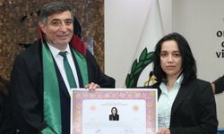 Avukat Sibel Göksu Köse cübbe giydi