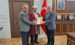 Yılın Ahisi, Başkan Aşgın'ı ziyaret etti