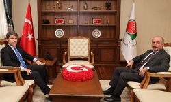 Vali Çalgan’dan Amasya’da  nezaket ziyaretleri
