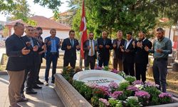 BBP Çorum heyeti  Tacettin Dergâhı’nda
