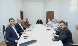 Belediye’de üst düzey toplantı