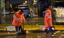 Belediye ekipleri yoğun mesai yaptı