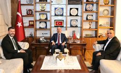 Vali Ali Çalgan, AK Parti  Sungurlu heyeti ile görüştü