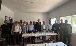 Kaymakam Köksal  köylülerle buluştu