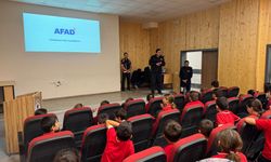 Osmancık'ta öğrencilere afet farkındalık eğitimi verildi